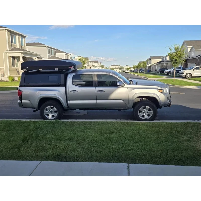 PrimeSelect 4X4 Offroad Rustproof Aluminum Hard Canopy No Drill Installation Exterior Accsori Fit RAM Pickup Truck