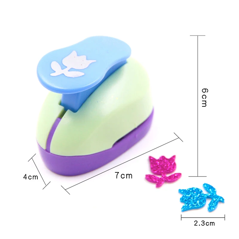 Large Diy Paper Cut Foam Maker Puncher Scrapbook Flowers Punch Labor Saving Children Hole Punch Embossing DIY Craft Hole Punch