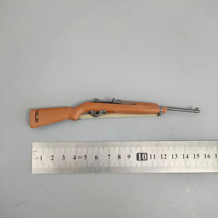 

For Sale 1/6th WWII Series Battle M1 Carbine About 15CM PVC Material Model For Doll Action Scene Component