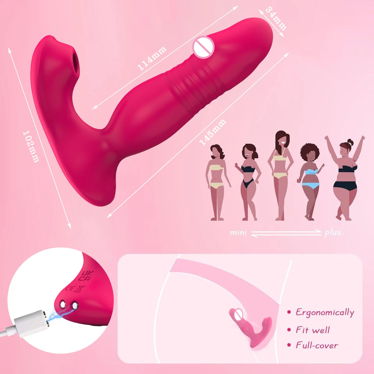 App التحكم عن بعد 9 تهتز مصاصة Thrusting دسار ، G بقعة هزاز الحلمة هزاز ، لعبة الجنس الكبار للمرأة الإناث الأزواج