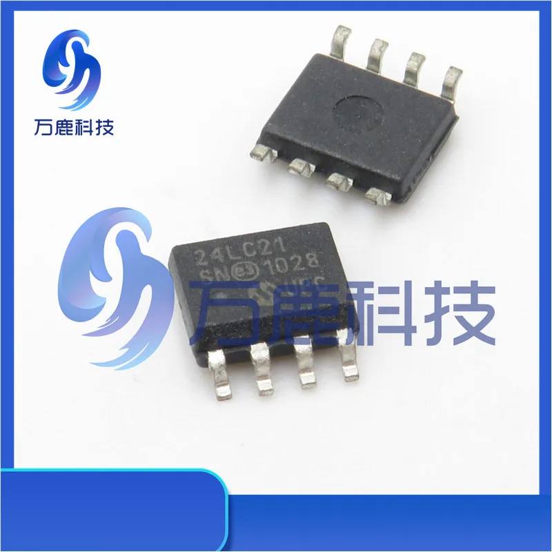 24Lc21-I/Sn 1K 2.5V Dual Mode Serial Eeprom, Ind Soic-8