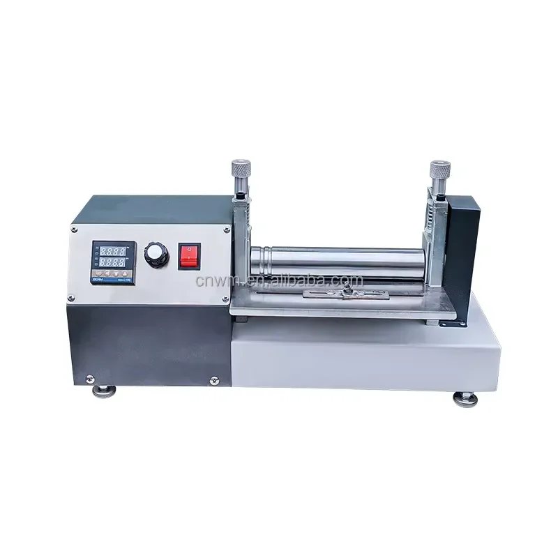 Leather Strap Folding Machine With Heating for Leather Goods Making Folder Shoulder Strip Bonding Roller Folding Machine