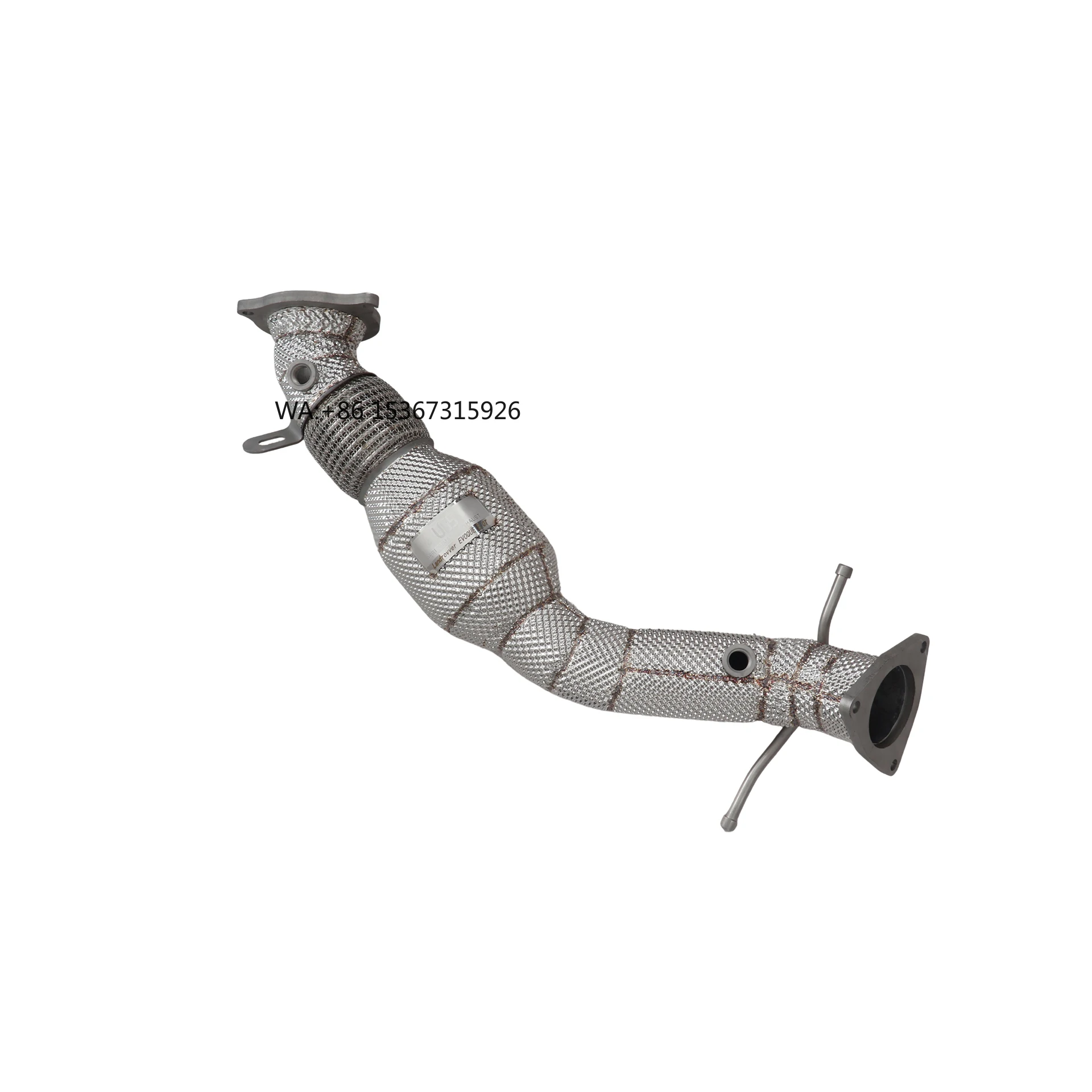 

High-Performance Stainless Steel Exhaust Downpipe with Catalyst Designed