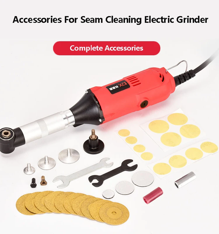 Electric Seam Cleaning Machine Accessories Cutting Blades Seam Cleaning Blades Electric Grinding Machines Matching Screws Clamp