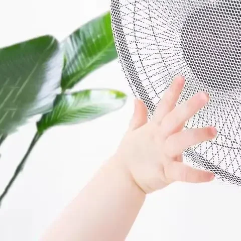 غطاء مروحة كهربائية، غطاء غبار آمن للمروحة، أغطية مروحة شبكية للأطفال الصغار، واقي إصبع للأطفال، شبكات شبكية آمنة
