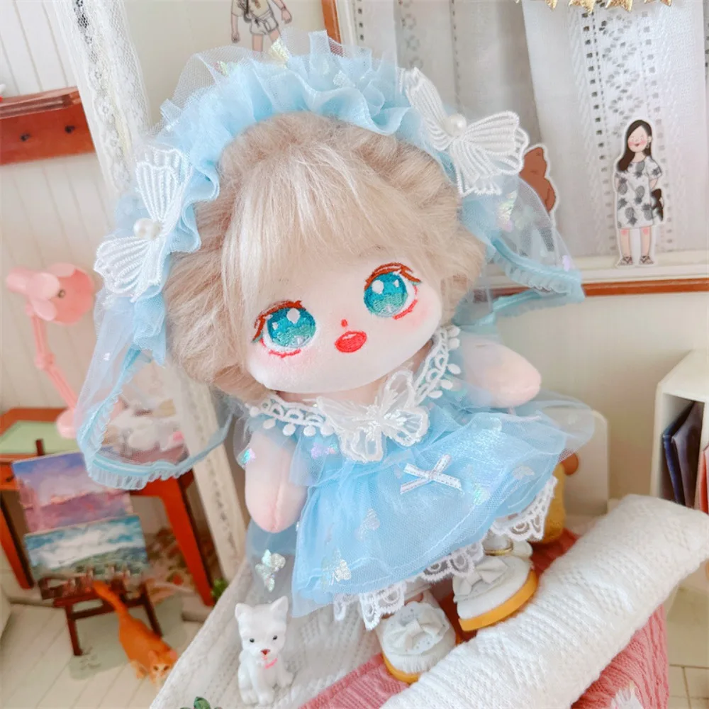 

Clothes Wedding Dress 20cm Cotton Clothes Outfit Kawaii Cotton 's Clothes Lolita Mini Clothes 20cm Cotton
