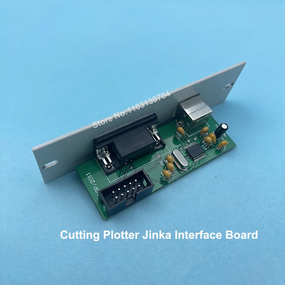 1PC For Jintian JT Cutting Plotter Interface Board with serial port and COM port Jinka JK Cutter Connector Board Adapter Card