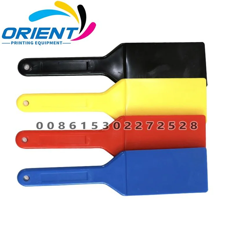 1Set=4Pcs Plastic Ink Knife For Heidelberg Man Roland Offset Printing Machine Part