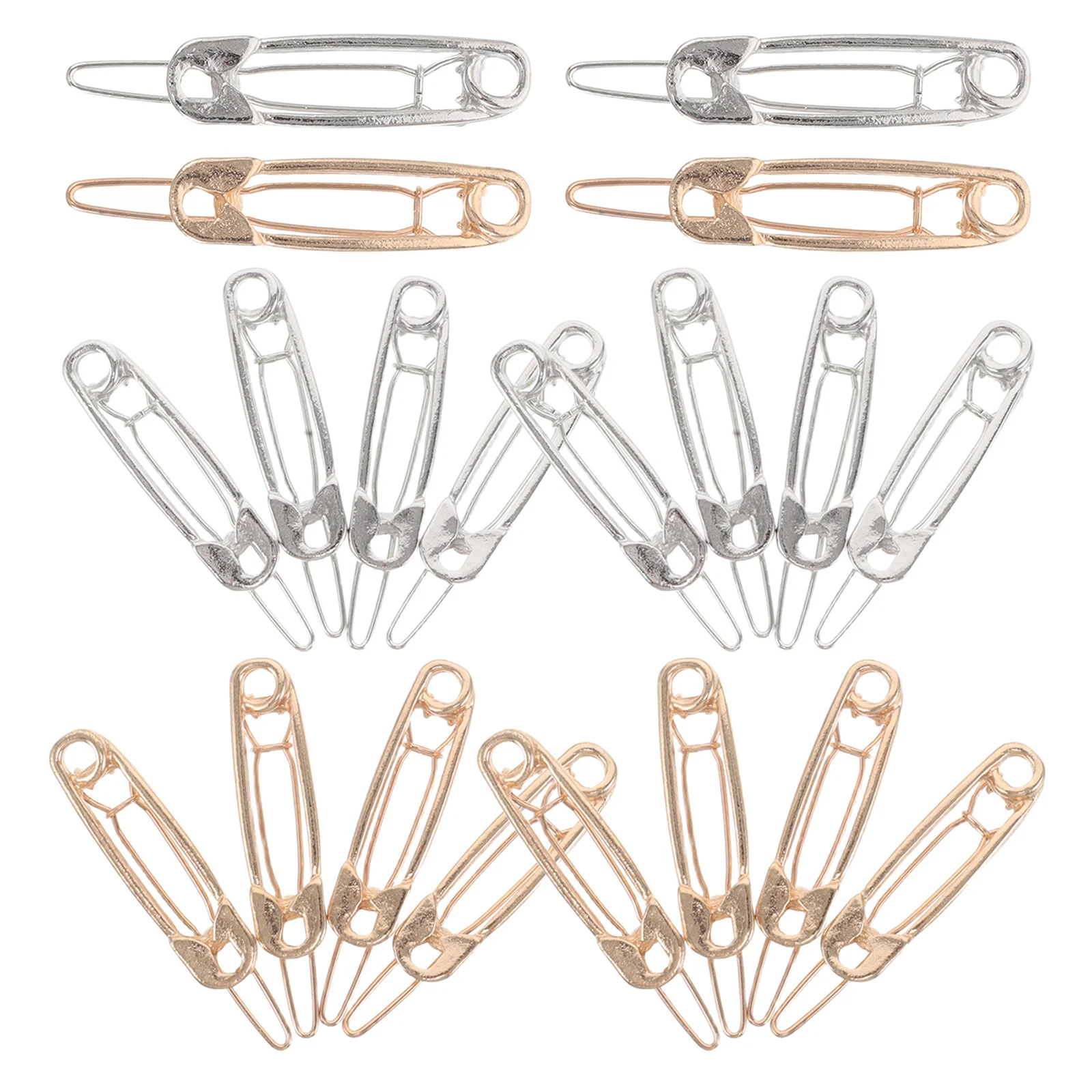 

20 шт., заколки для волос для девочек, булавка из сплава, заколки для волос, плоская металлическая челка, заколки для волос, нескользящие стильные инструменты для укладки волос, повседневные