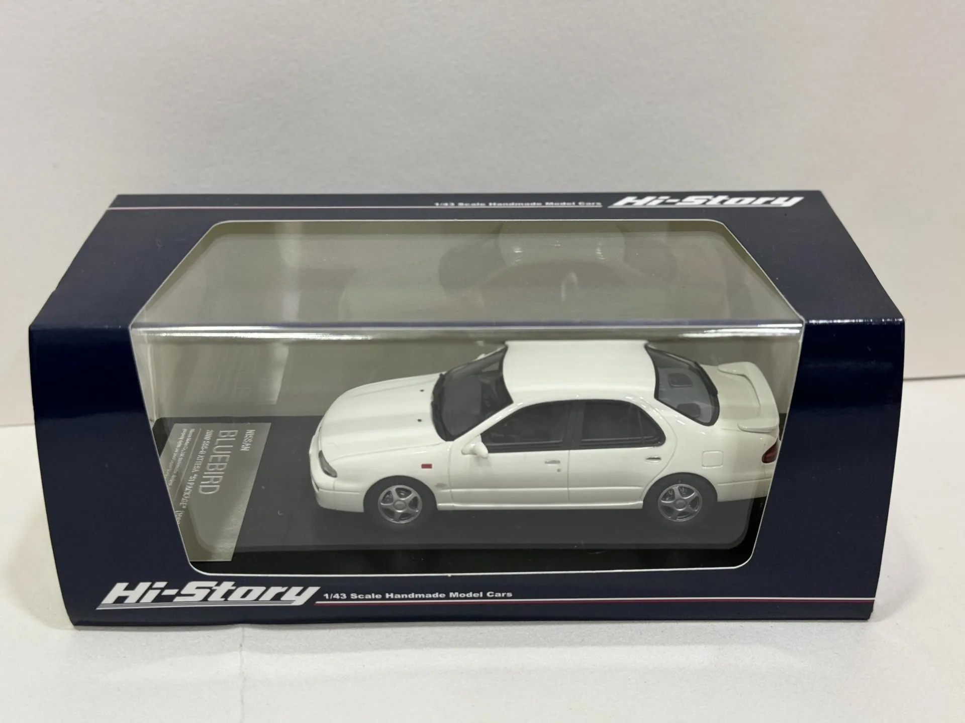 

Missing Tail Wing Diecast Hi Story 1/43 Scale Subaru Impreza S202 STI Version Resin Car Model Collectible Toy Gift Souvenir