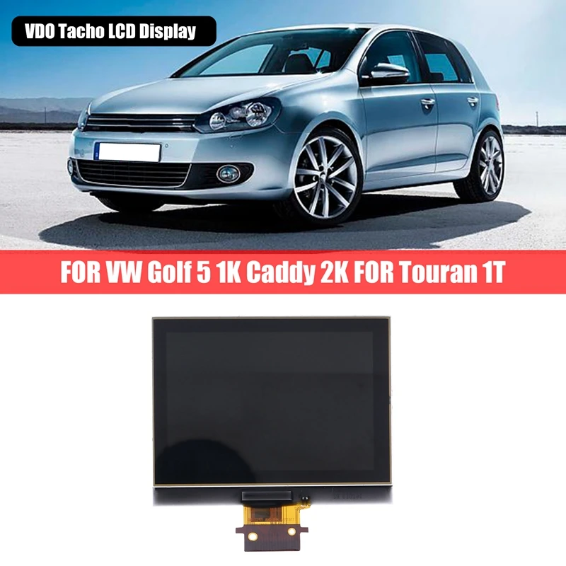 

1 PC Car VDO Tacho LCD Display Easy Install Durable Use For VW Golf 5 1K Caddy 2K For Touran 1T G For Passat 3C A2C00043350