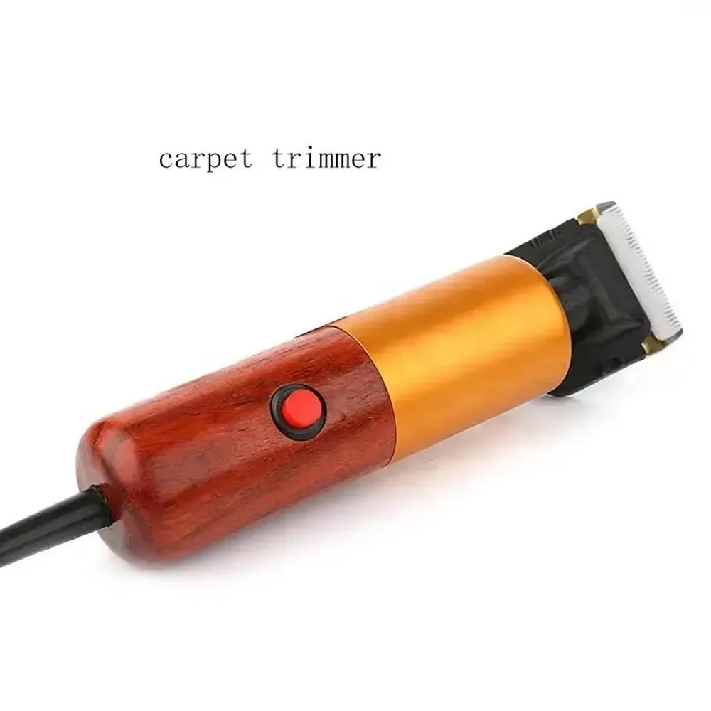 Rosewood Tufting Carpet Trimmer Carpet Carving Machine Carpet Clipper for Handmade Rug Making DIY Craft