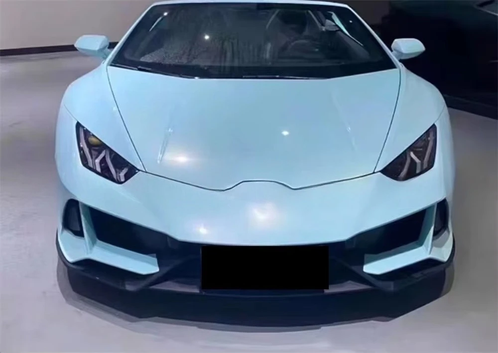 for Huracan Body Kit LP610 LP580 All Carbon Fiber EVO Style Front and Rear Bumpers Side Skirts Rear Spoilers