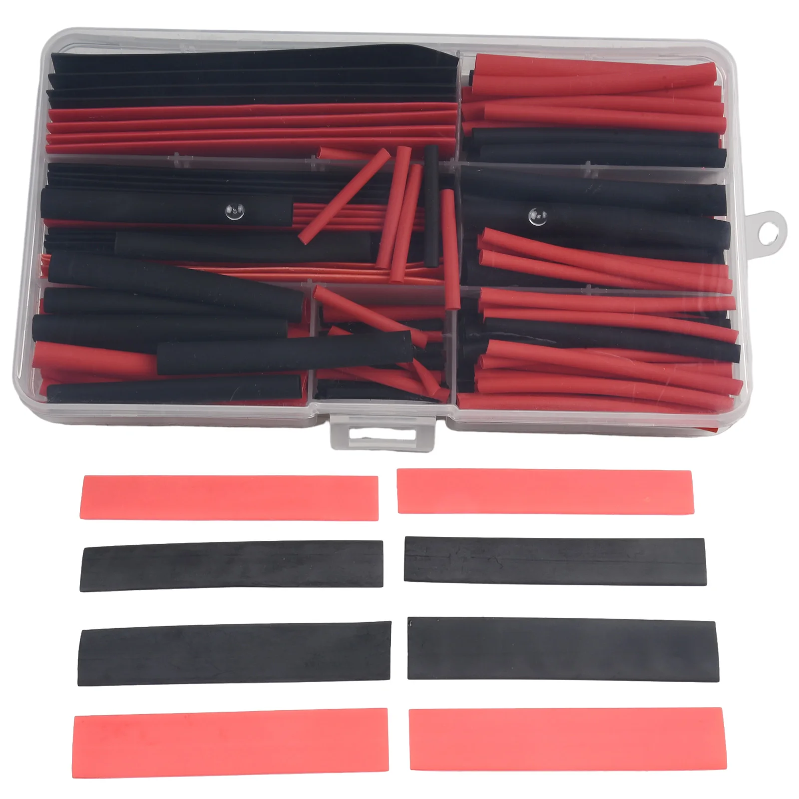 150PCS Larger Diameters Heat Shrink Tubing Kit ​Shrinkage Ratio: 2:1 Heat Shrink Tube Can Heat Shrink