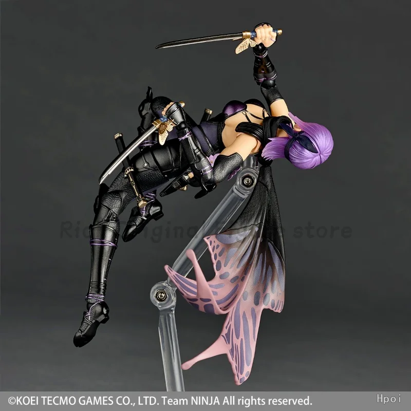 【قبل البيع】الأصلي KAIYODO Revoltech مذهلة YAMAGUCHI Ninja Gaiden Ayane 1/6 عمل نموذج لجسم لعبة الحلي دمية #5