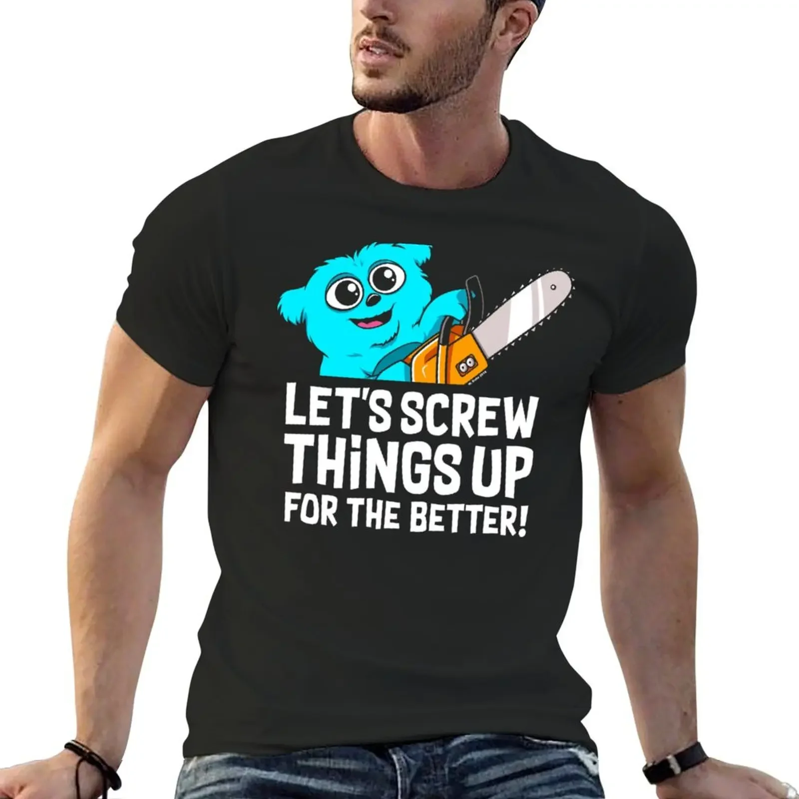 

Chainsaw Beebo Essential T-Shirt funny meme t-shirts essential t shirt clothes man t shirt mens graphic t-shirts funny