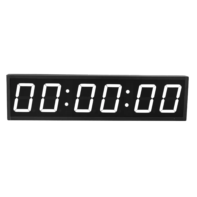 CP19 Single Face Acrylic 7 Segment LED Wall Mountable Industrial Design Living Room  Display Calendar White