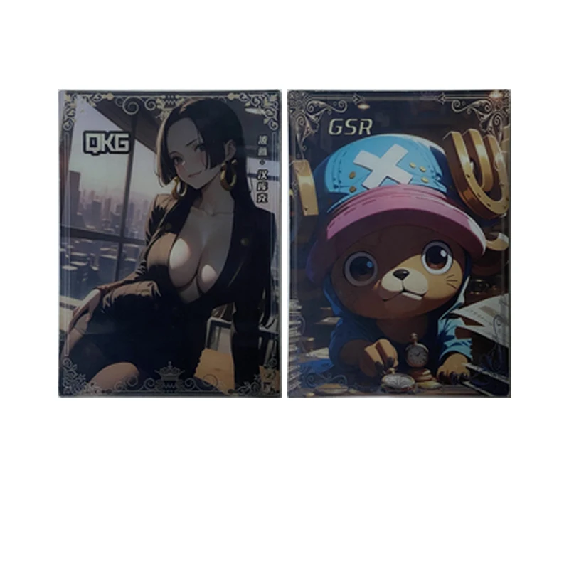 Cartes à collectionner, une pièce, dessin animé japonais Perona Rebecca Shirahoshi Shanks, cadeaux de noël et d'anniversaire, jouets pour enfants