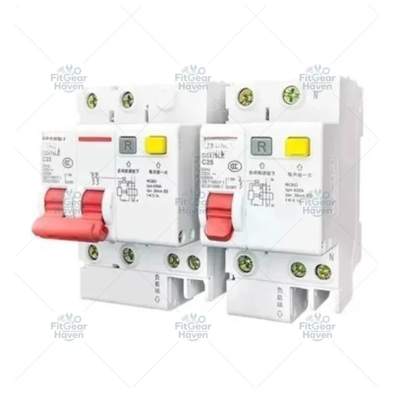 Leakage circuit breaker residual current for protection switch