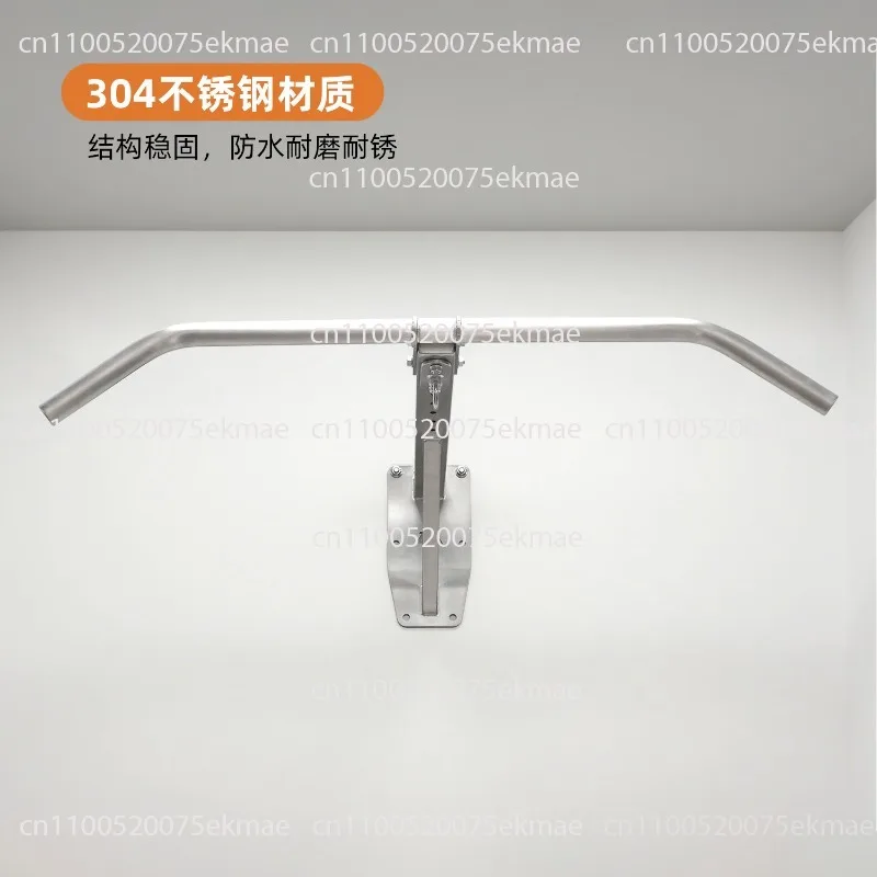 Stainless Steel Wall-mounted Horizontal Bar Sandbag Rack, Boxing Sandbag Rack, Sandbag Hanging Bracket, Fitness
