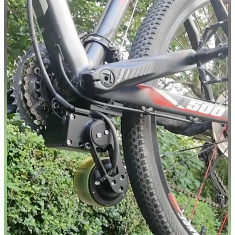 Mountain Bike Booster, Bicycle to Electric Conversion Accessory, No Battery, Bike Electric Assist Kit, DC 48V 350W