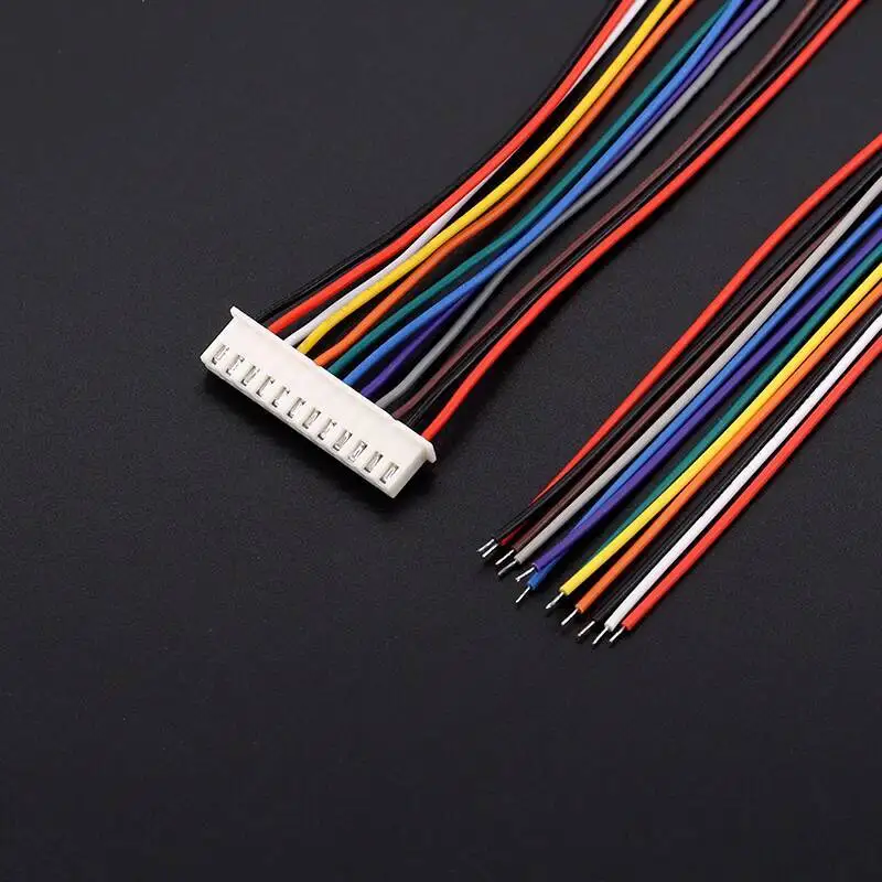5~10 Stück XH2.54Mm Elektronikdraht Einzelkopf Verzinnter Anschluss 30CM Farbtestverbindung 2/3/4/5/6/10P – Detail 11