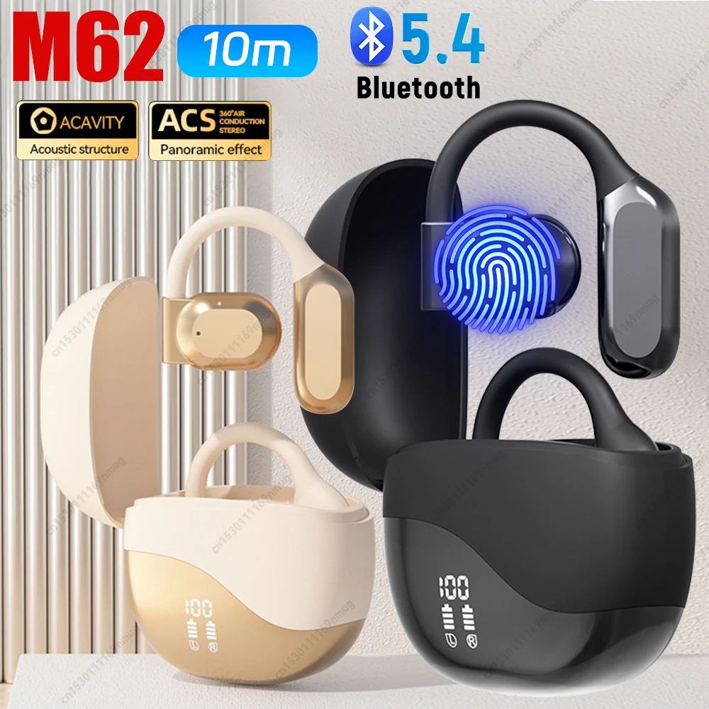 

Наушники-переводчики с искусственным интеллектом в реальном времени, Bluetooth-совместимые наушники с ушным крючком 5,4, умный голосовой переводчик, гарнитура-переводчик для деловых поездок