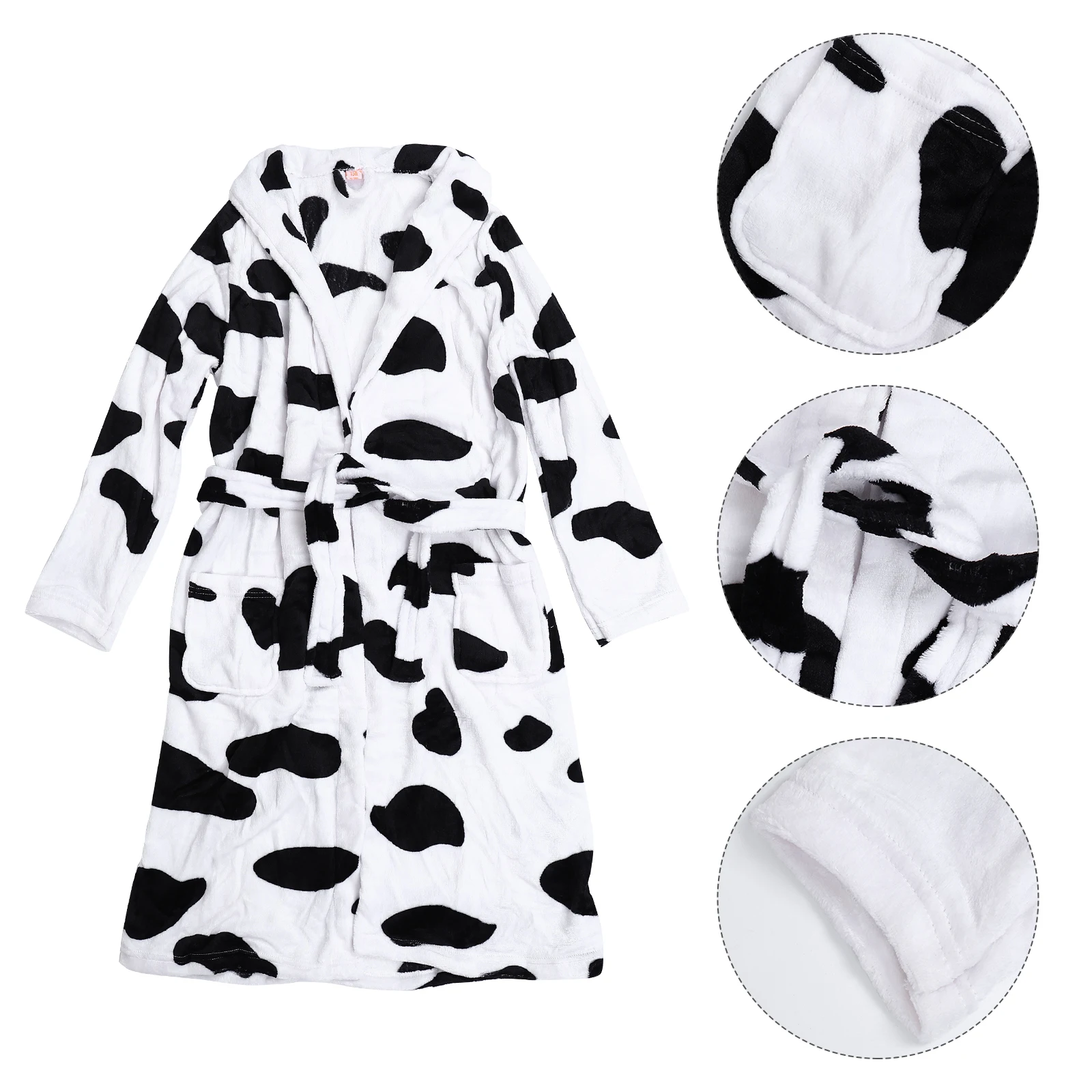

Coral Fleece Nightgown Women Girls Sleepwear Winter Nightdress Pajamas Bathrobe Long Sleeve Soft Durable Stylish Design Coral