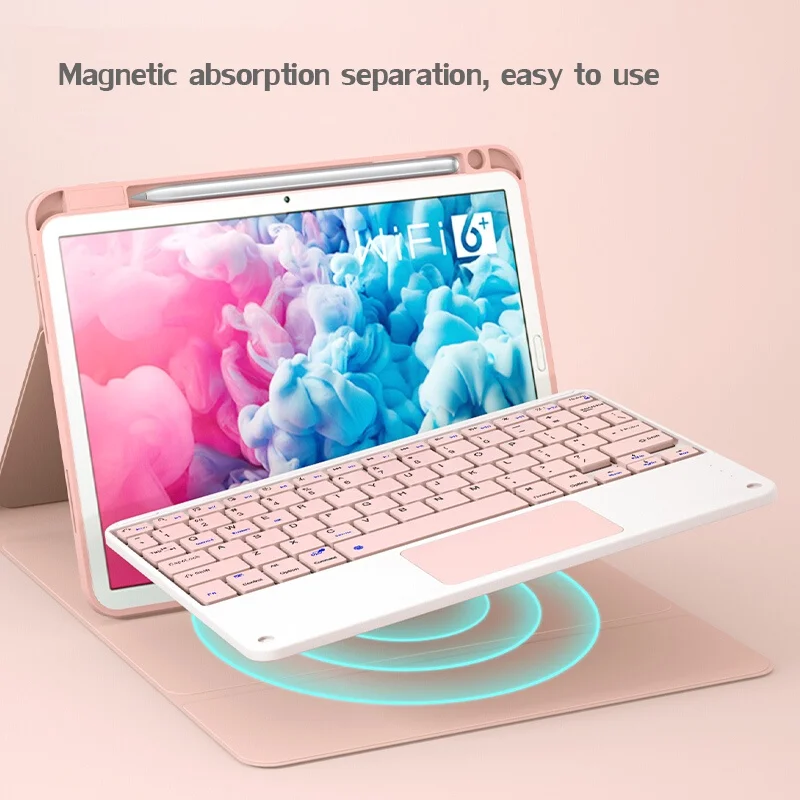 7-color Backlit Keyboard with Touchpad for Huawei MatePad SE 11