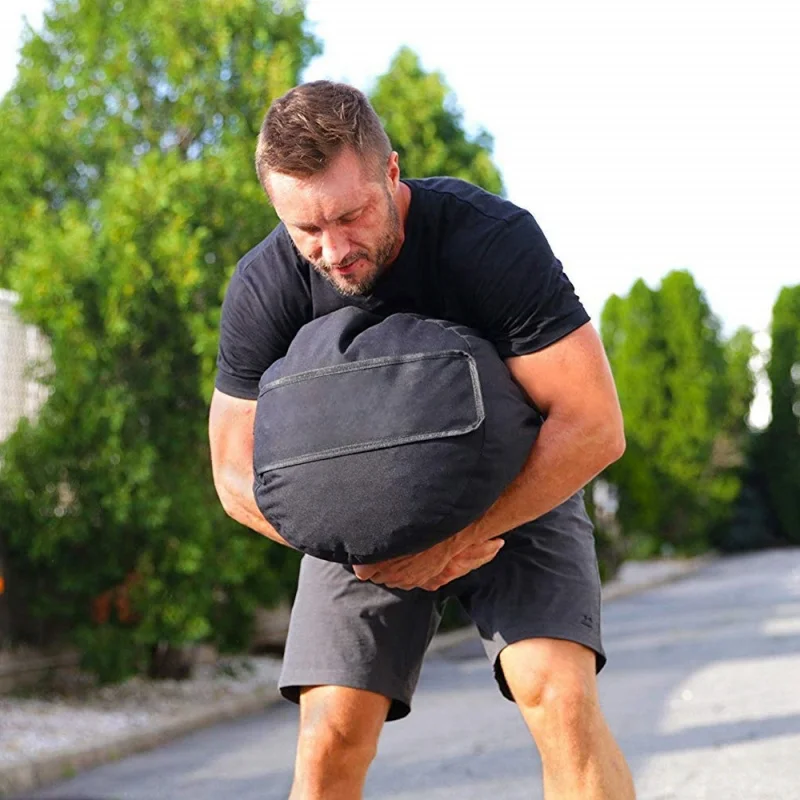 Gym Power Bag Strongman Sandbag Heavy Duty Workout Sandbags for Fitness Cross-Training & Exercise Strength Training Power Bag