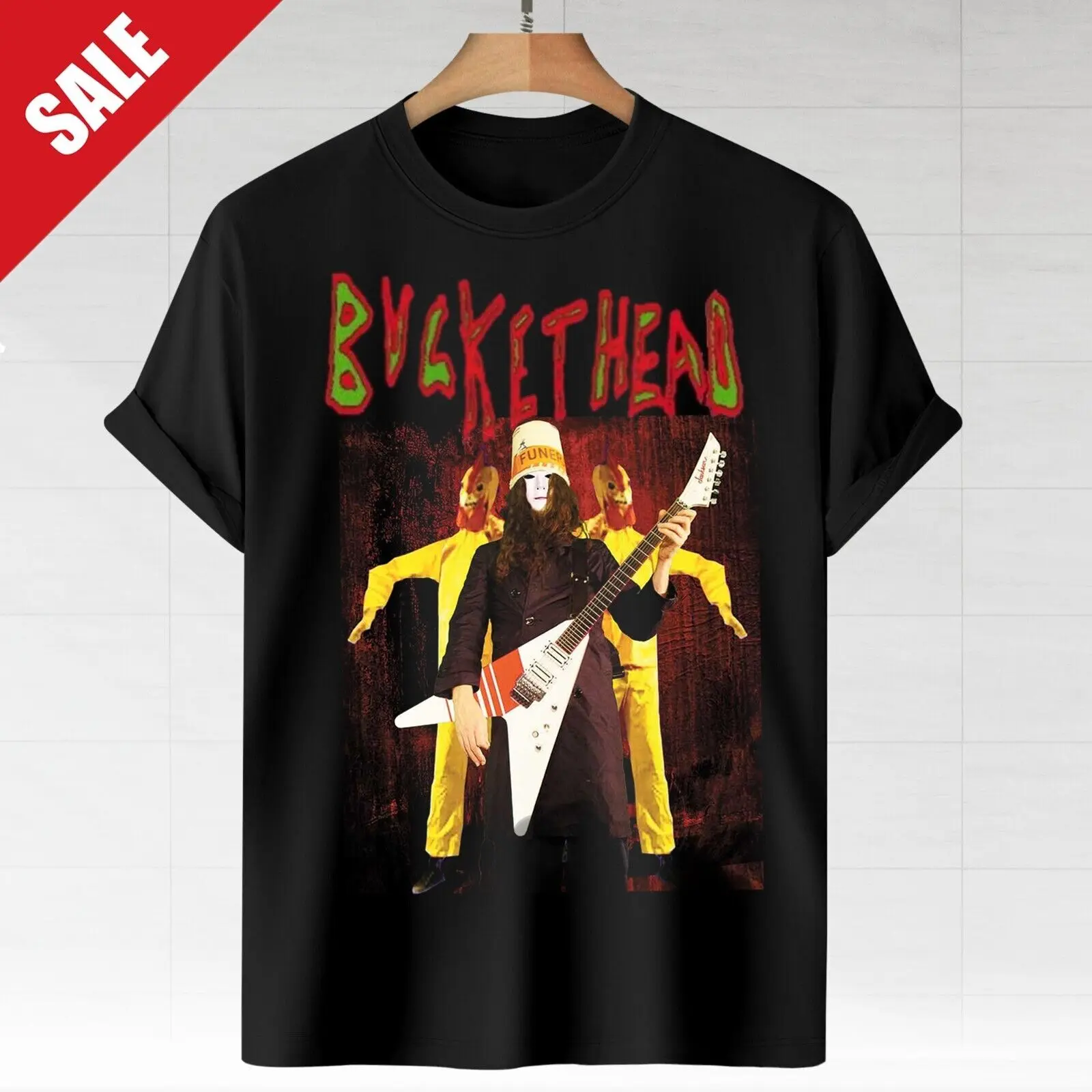 

Classic Buckethead poster shirt Men Men S-5XL Tee 1HN939