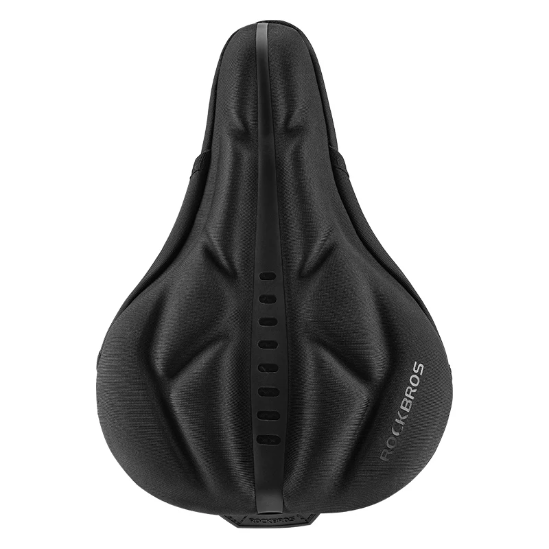 AliExpress ROCKBROS Bicycle Seat Cover Breathable Anti-Slip Saddle Cover Memory Foam Seat Cushion Cycling Saddle Cover Accessories