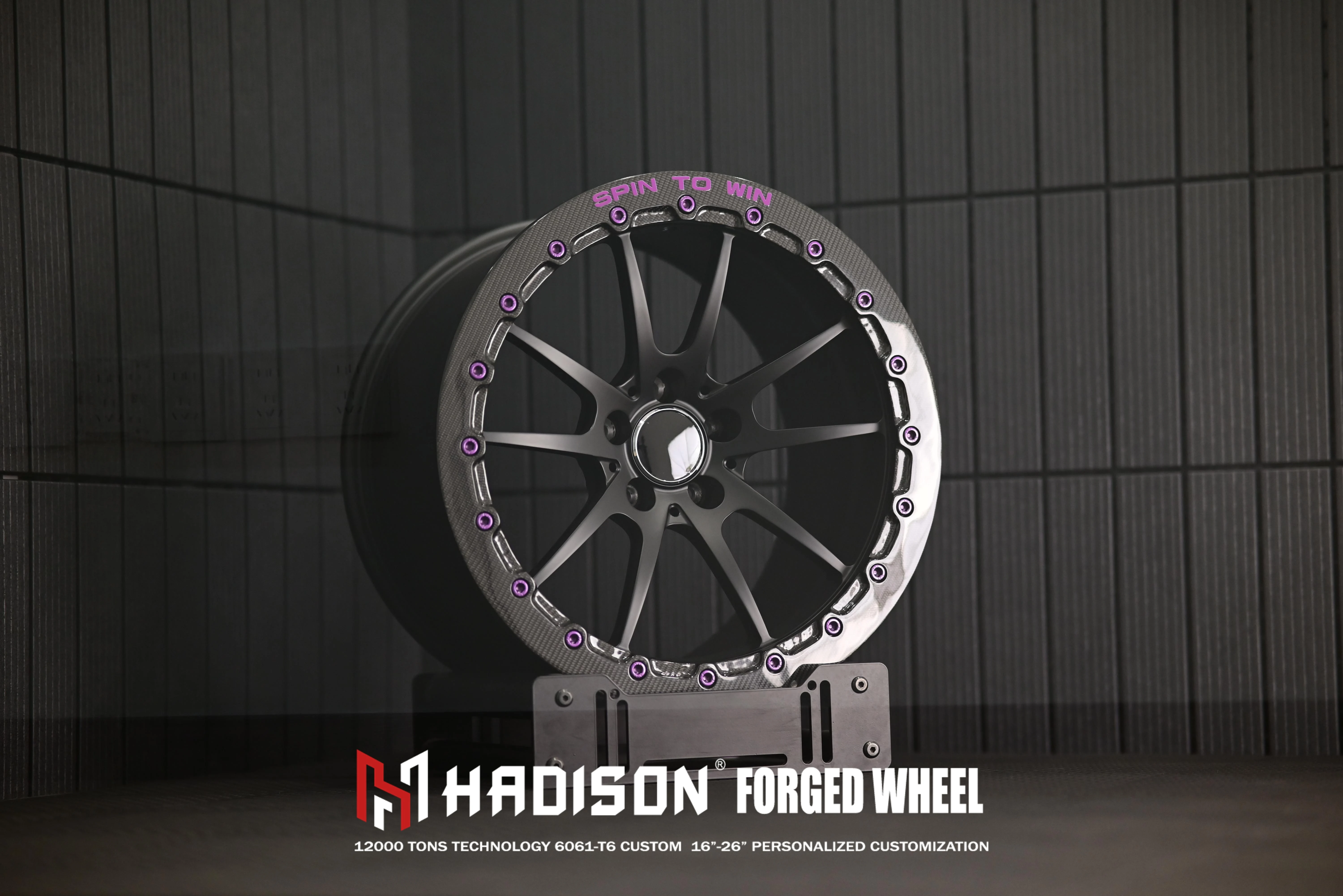 

HDBL31 Custom Wrapped Carbon Fiber Forged Beadlock Wheel 17 18 20 5x127 Premium Sport Rims For Jeep Wrangler