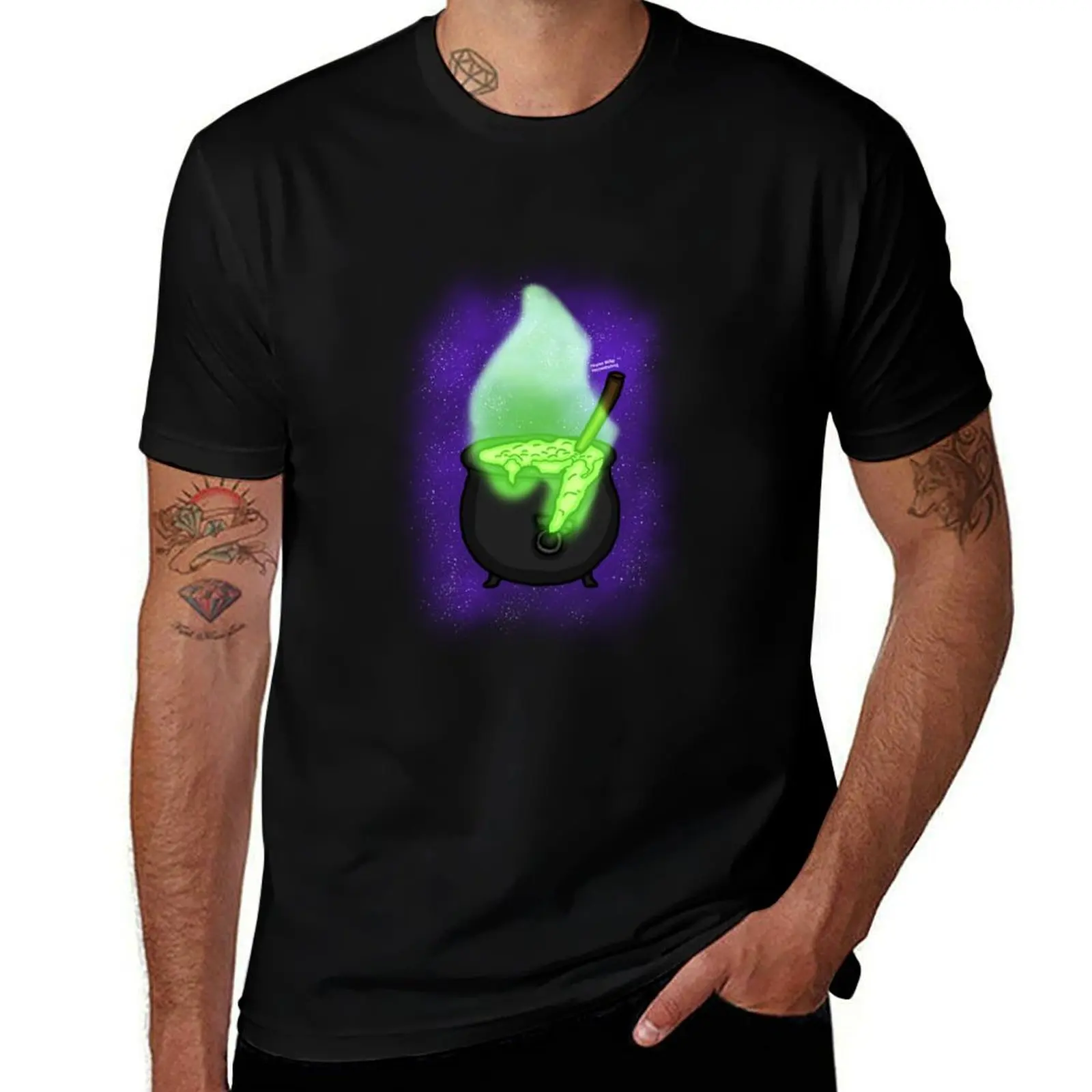 

Witches Brew T-Shirt hippie clothes sublime plus size tops summer clothes T-shirts for men cotton