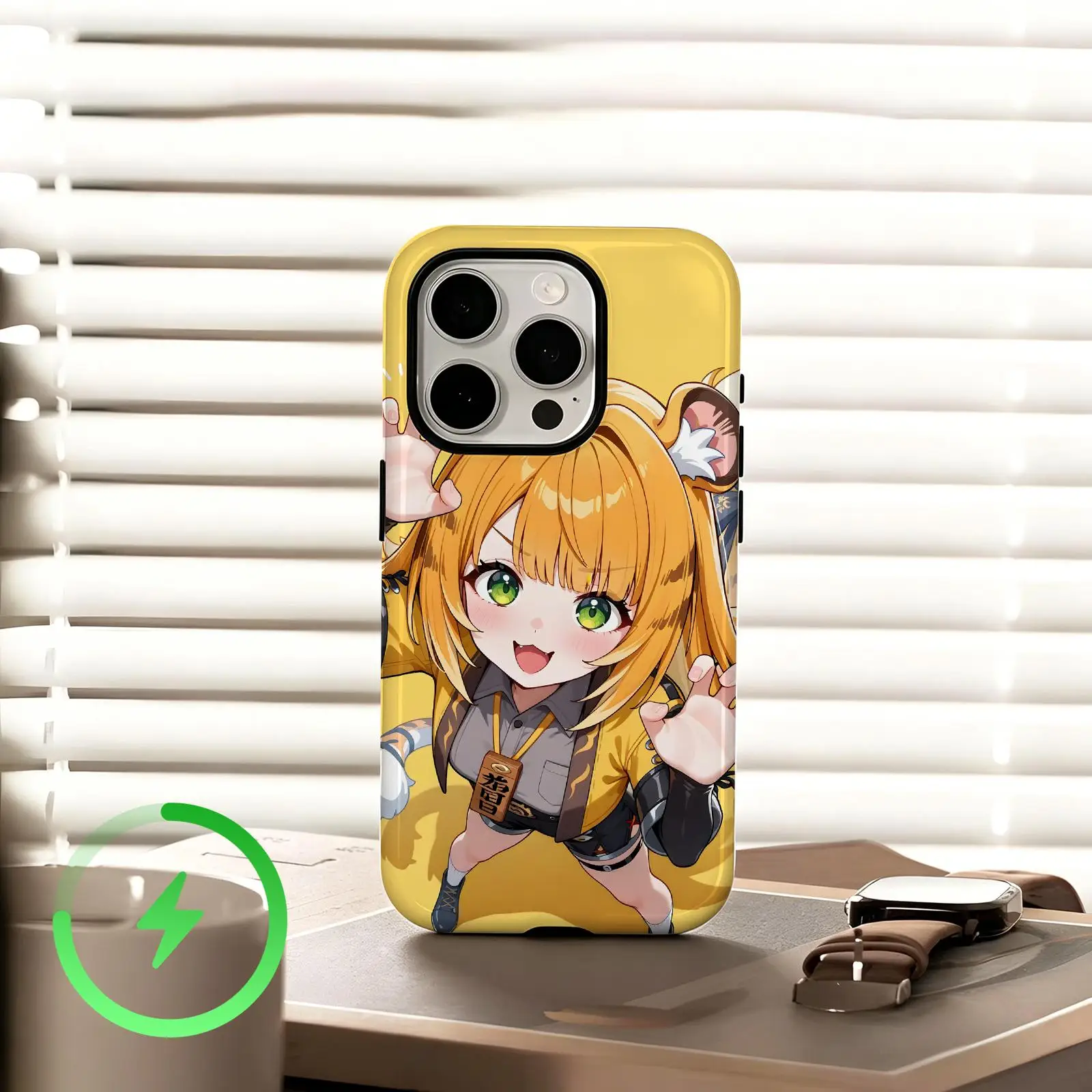 Zenless Zone Zero Ju Fufu   Phone Case For iPhone17 16 16e 15 14 13 12Plus Pro Max Glossy Magnetic Film Case