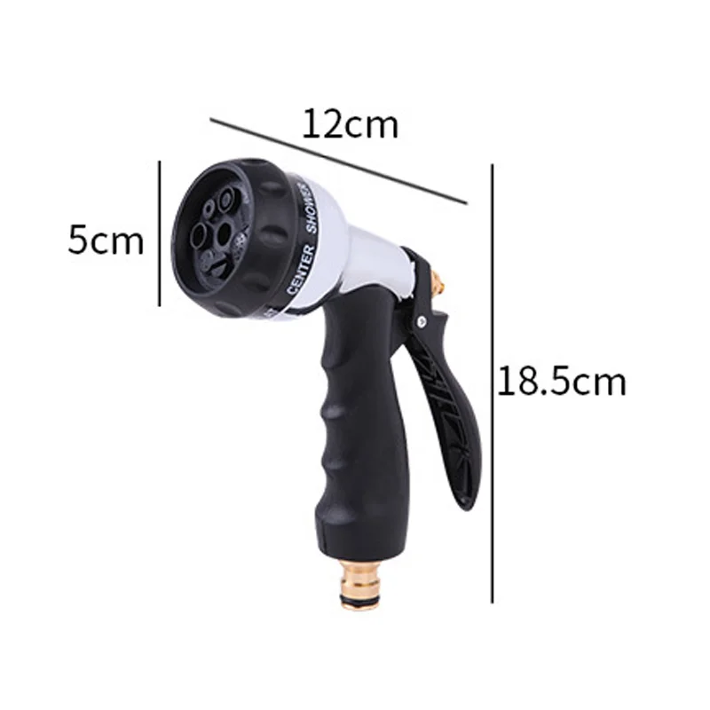 Multifunction Irrigation Sprayer 7 Styles High Pressure Water Gun Car Wash Garden Adjustable Nozzle Hose Watering Gun Lawn Hose