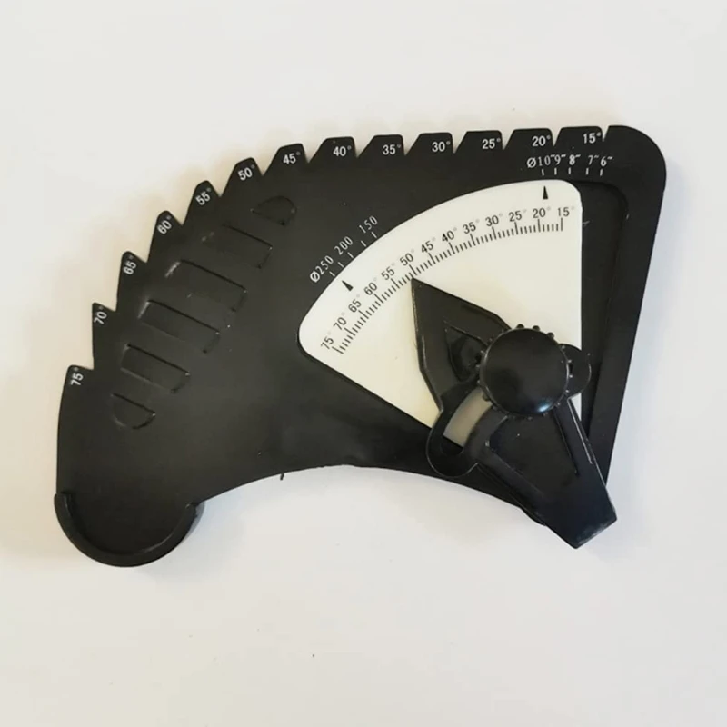 ระบายความร้อนด้วยน้ำ Mill อุปกรณ์เสริมพลาสติก Easy วัดมุม15-75 ° Sharpening Aid Sharpening Works บน Sharpening ระบบ