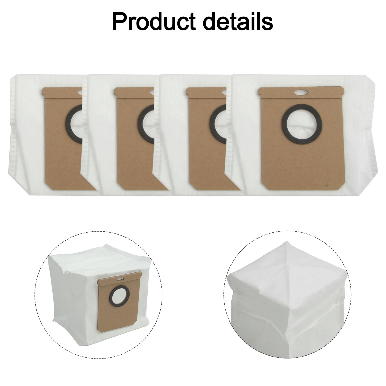 Bolsas de polvo para aspiradora Conga 8490, bolsas de repuesto de tela no tejida con filtro de 5 capas (4/10 Uds opcionales) para Ultra Power Home
