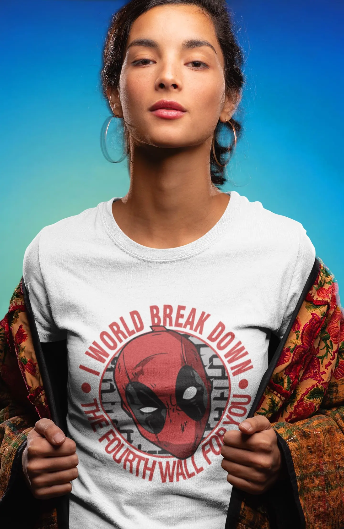 2026 Avengers Style Men's and Women's Summer Pure Cotton T-shirt Fan Style Comfortable, Breathable, High-quality Ins Y2k