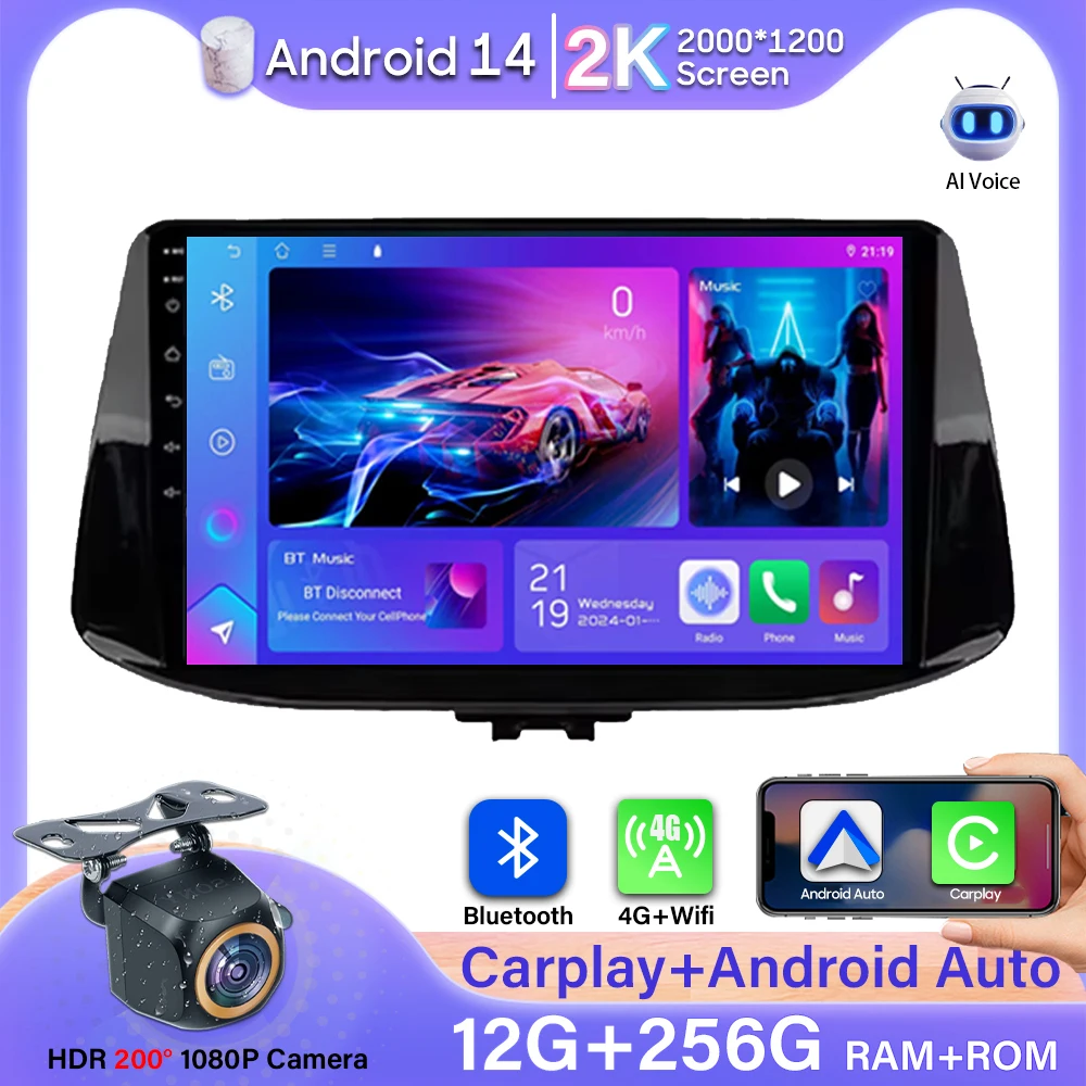 

Android 14 For Toyota Land Cruiser Prado 120 3 III For Lexus GX470 GX 470 J120 2002 - 2009 Carplay Video GPS Stereo 4G Wifi BT