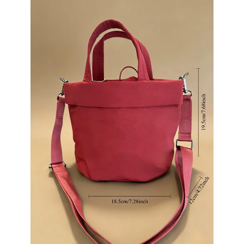 

Маленькая прозрачная японская квадратная сумка 2026 года: новая, легкая, простая и универсальная городская сумка через плечо/кроссбоди