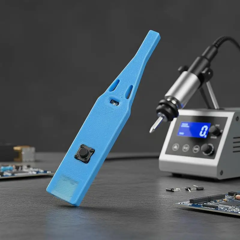 DM76 DC5V Inductance Tester Electromagnetic Induction Detector for Motherboard Coil Repair LED Indicator Diagnostic Tool