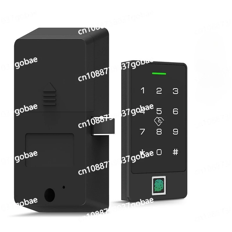 

Электронный замок для шкафчика с сенсорным экраном, сканером отпечатков пальцев и кодовым замком, умный замок для файлового шкафа.