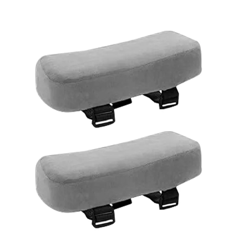 

LLCS-2 Pcs Comfy Gaming Chair Arm Rest Covers For Elbows And Forearms Pressure Relief
