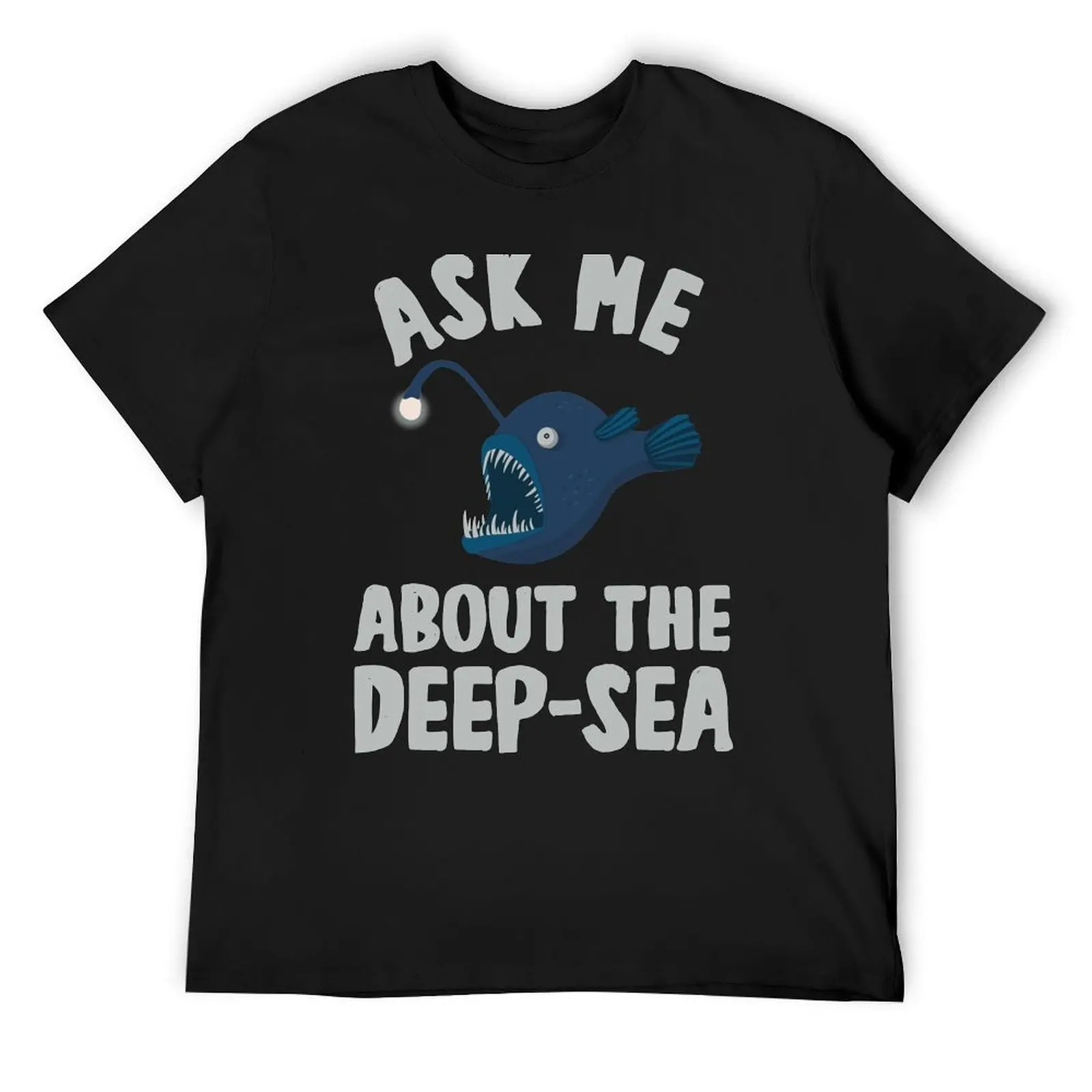 

Ask Me About The Deep Sea Marine Biologists Gift T-Shirt oversized graphic tee quick drying animal prinfor boys Men's t-shirt