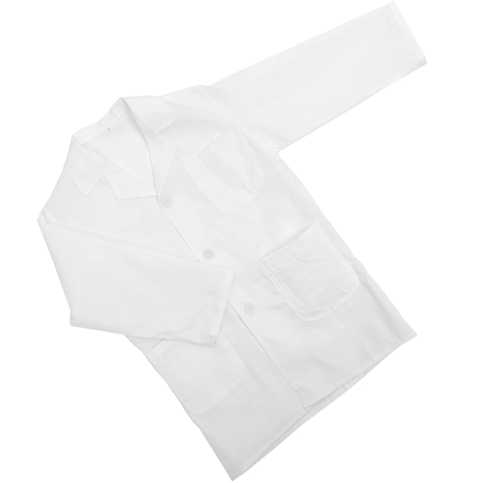 

Halloween Costumes Children's Lab Coat Cloth Scientist Clothes for Kids Accessory Suit Decorative White Lovely Outfit Toddler