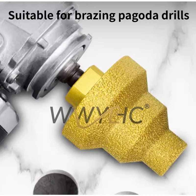 Drill Bit Connecting Rod for Bench Drill, Diamond Chamfering & Edge Trimming Tool for Tile Stone Drilling