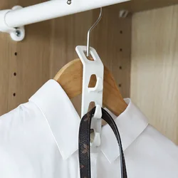 4PCS Closet Connector Hooks Clothes Stacker Wardrobe Coat Hat Organizer Space-saving Hanger Storage Holder Cascading Rack Hook