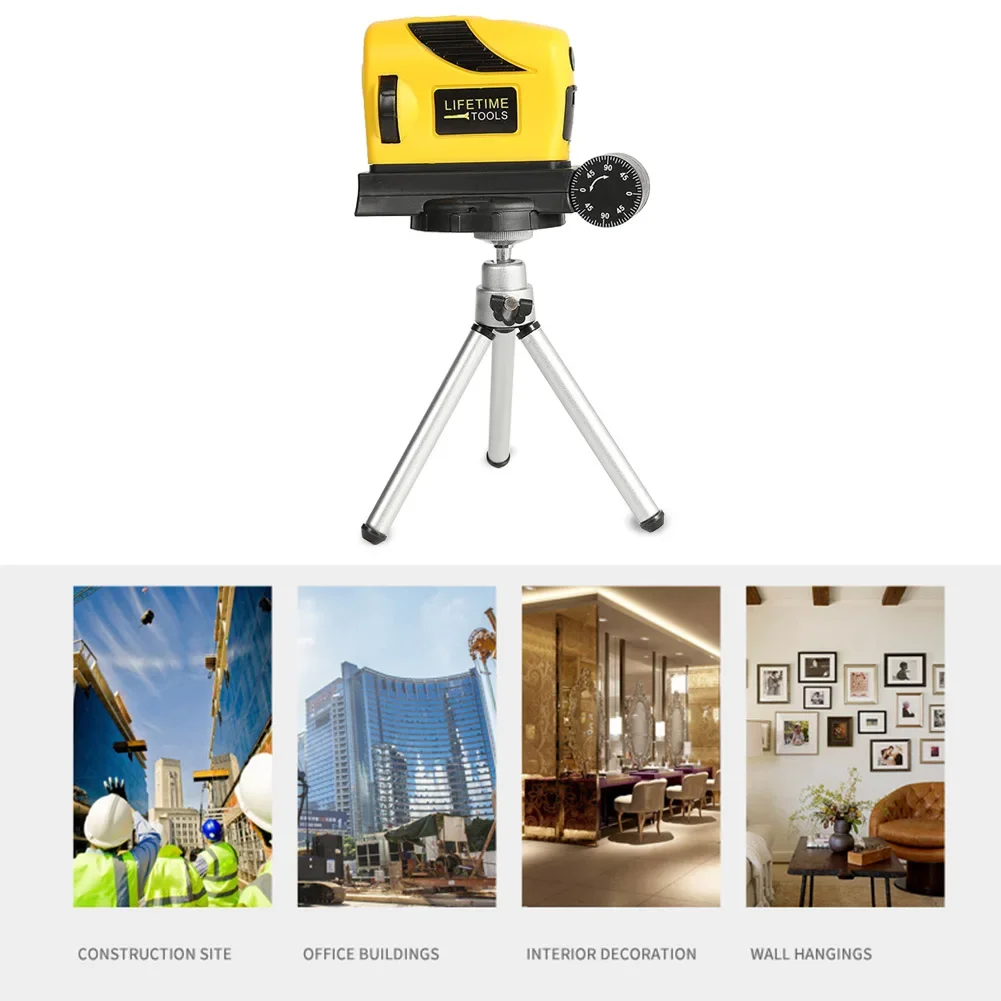 Point/Line/Cross Laser Level 0-360 Degree Horizontal/Vertical Infrared Meter Scale Measuring Tool Optical Instrument