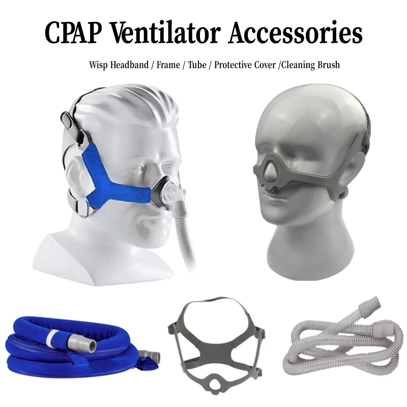 

Ventilator Accessories Universal Hose Anti-snoring Wisp Frame Nose Mask Straps Have a Better Sleep